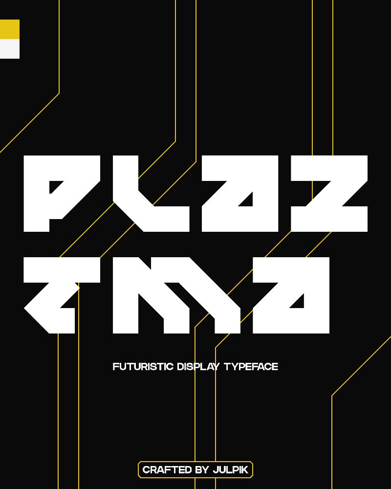 22款未来感科幻机甲风格的英文字体合集 设计素材 sucaiwan.com