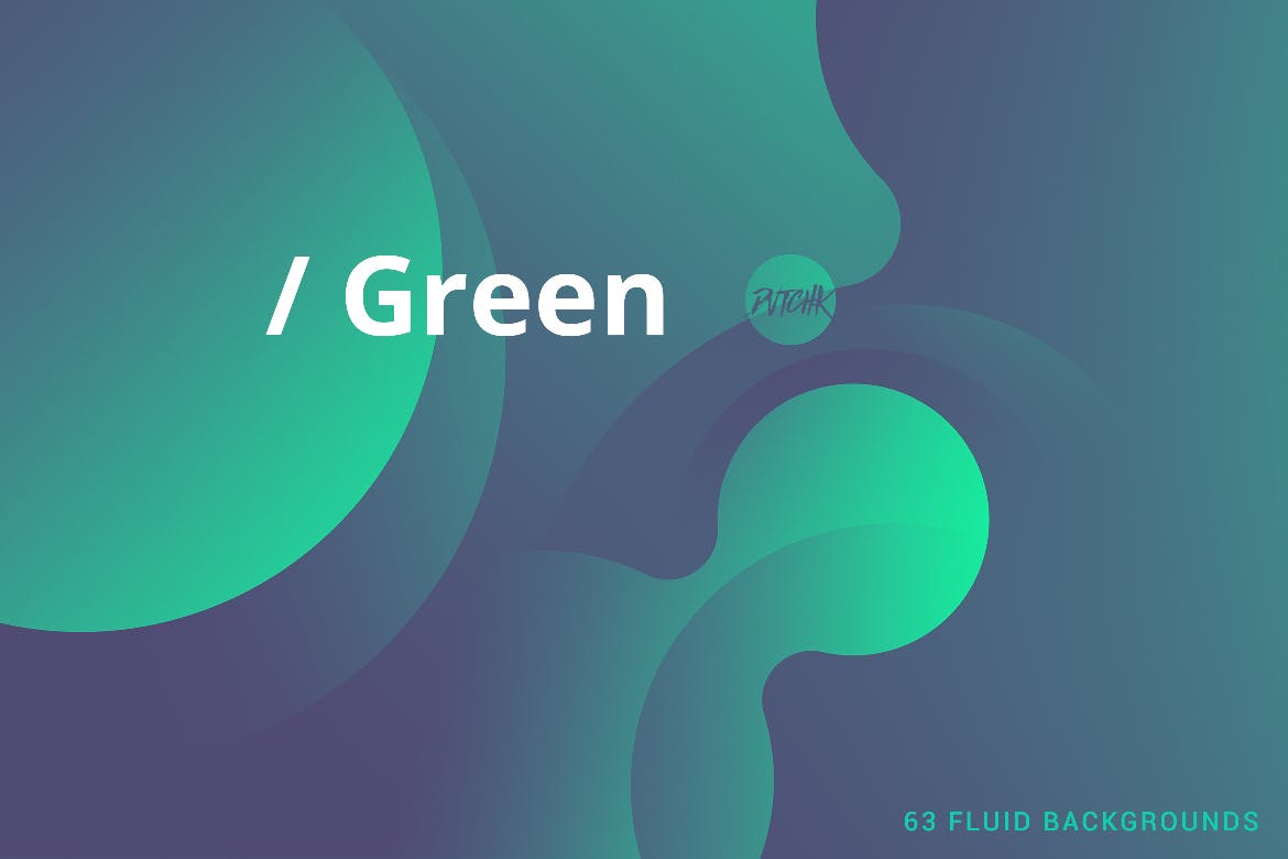 绿色渐变柔和流体背景 Green | Soft Fluid Backgrounds 图片素材 sucaiwan.com
