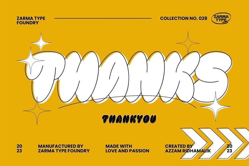 Bulbis复古气泡英文字体 设计素材 sucaiwan.com