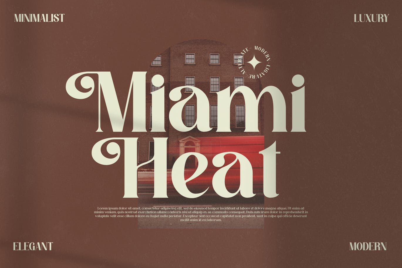 优雅现代衬线显示字体素材 Hatcher Serif Display Font 设计素材 sucaiwan.com