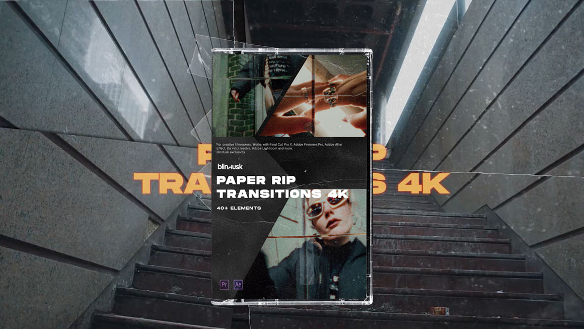 Blindusk 40多个新潮视觉撕纸胶带纸电影烧录燃烧4K转场过渡包 PAPER RIP TRANSITIONS APP UI 第1张-素材湾丨精选海外优质设计素材资源 Blindusk 40多个新潮视觉撕纸胶带纸电影烧录燃烧4K转场过渡包 PAPER RIP TRANSITIONS APP UI sucaiwan.com