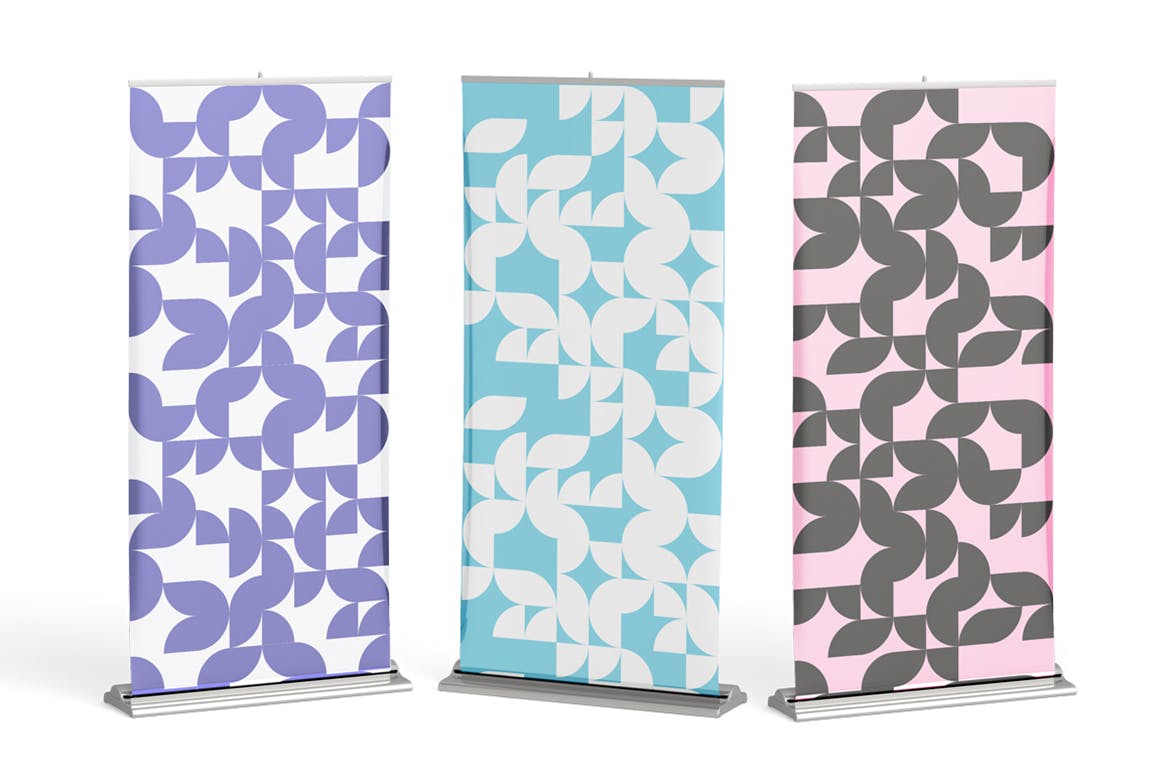 50个几何艺术图案包v1 50 Geometric Art Patterns Pack 001 图片素材 sucaiwan.com