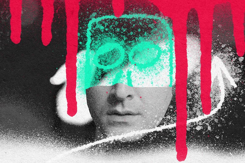 28个逼真涂鸦喷漆PS笔刷套装 笔刷资源 sucaiwan.com