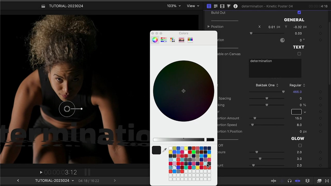 FCPX插件：30种动态文字排版标题海报排版设计背景动画 Kinetic Posters 插件预设 sucaiwan.com