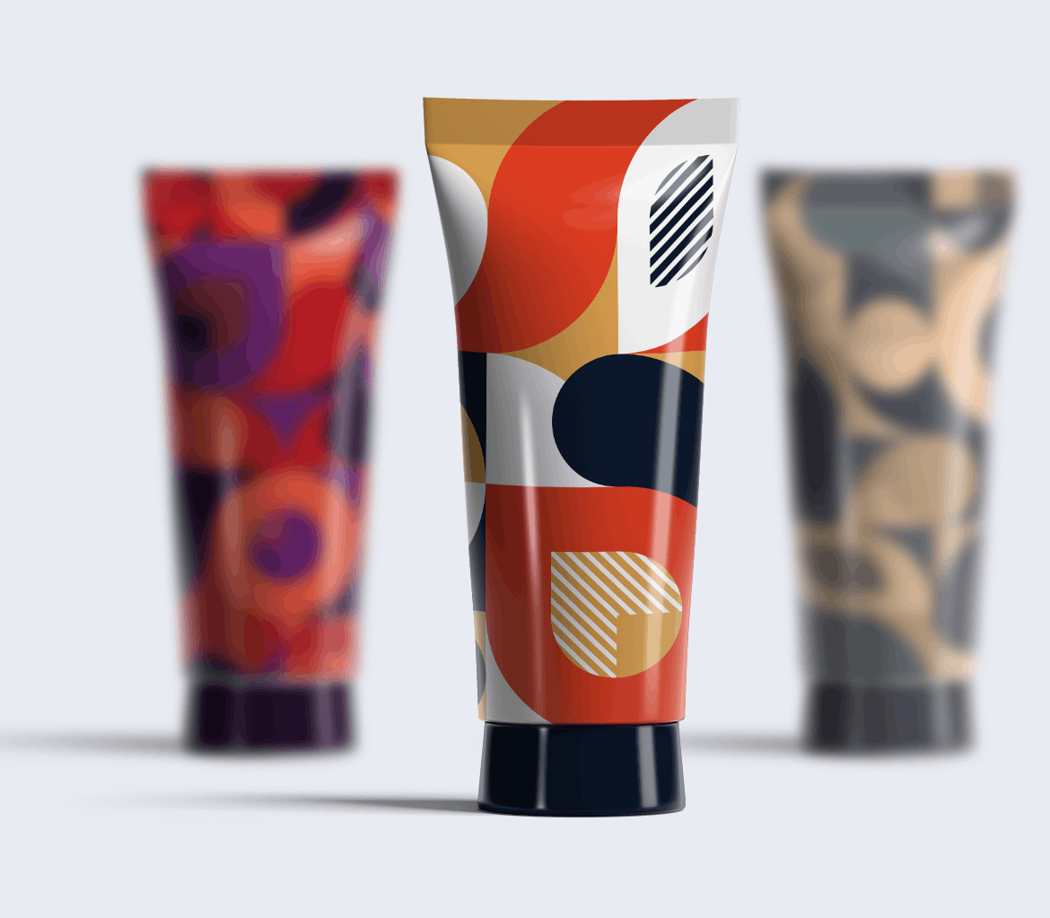 几何形状包豪斯图案背景 Bauhaus Patterns with Geometric Shapes 图片素材 sucaiwan.com