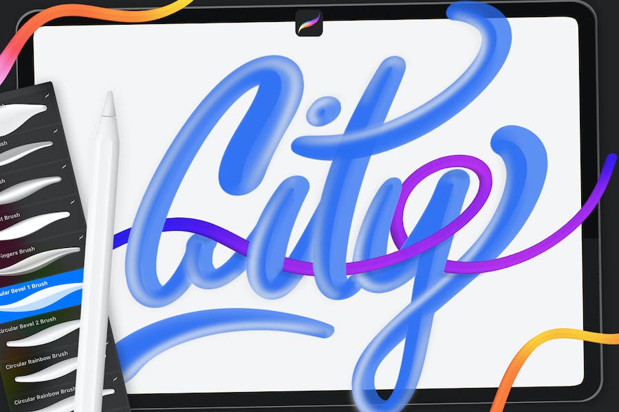 3D效果Procreate笔刷素材 3D Brushes: Procreate 笔刷资源 第6张-素材湾丨精选海外优质设计素材资源 3D效果Procreate笔刷素材 3D Brushes: Procreate 笔刷资源 sucaiwan.com