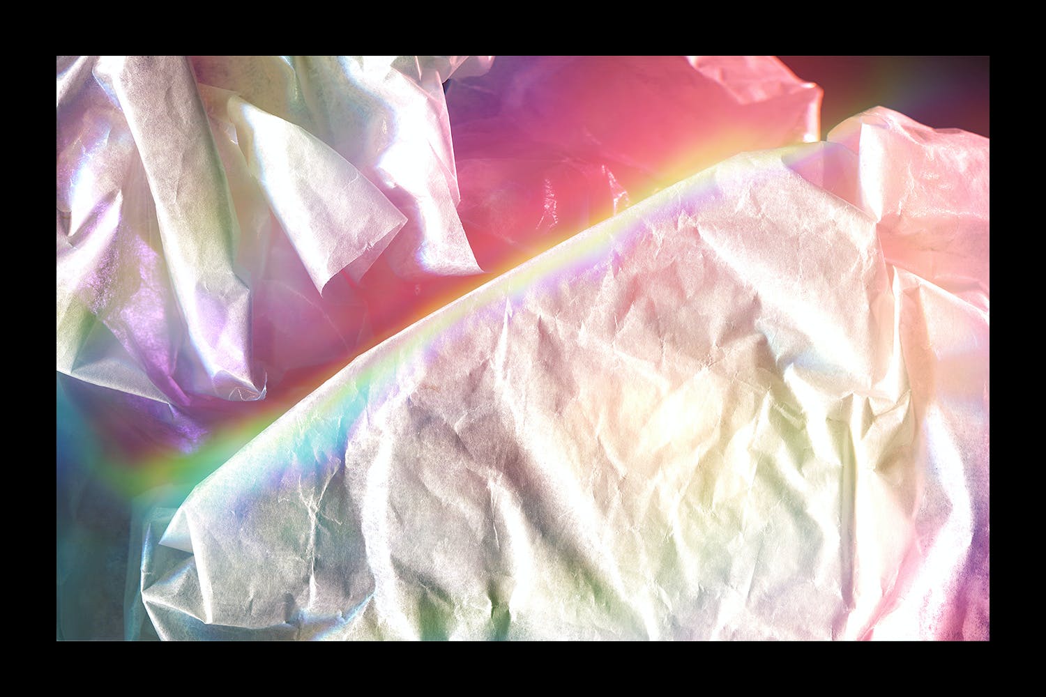 抽象全息纸张背景 Holographic Papers 图片素材 sucaiwan.com