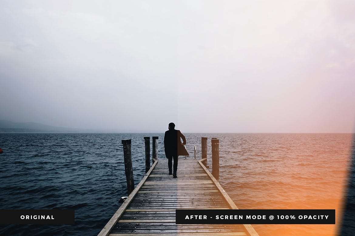 复古漏光照片叠层素材 Vintage Light Leak Overlays 图片素材 sucaiwan.com