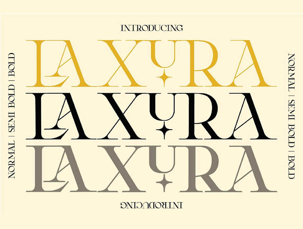 当代复古衬线字体 设计素材 sucaiwan.com