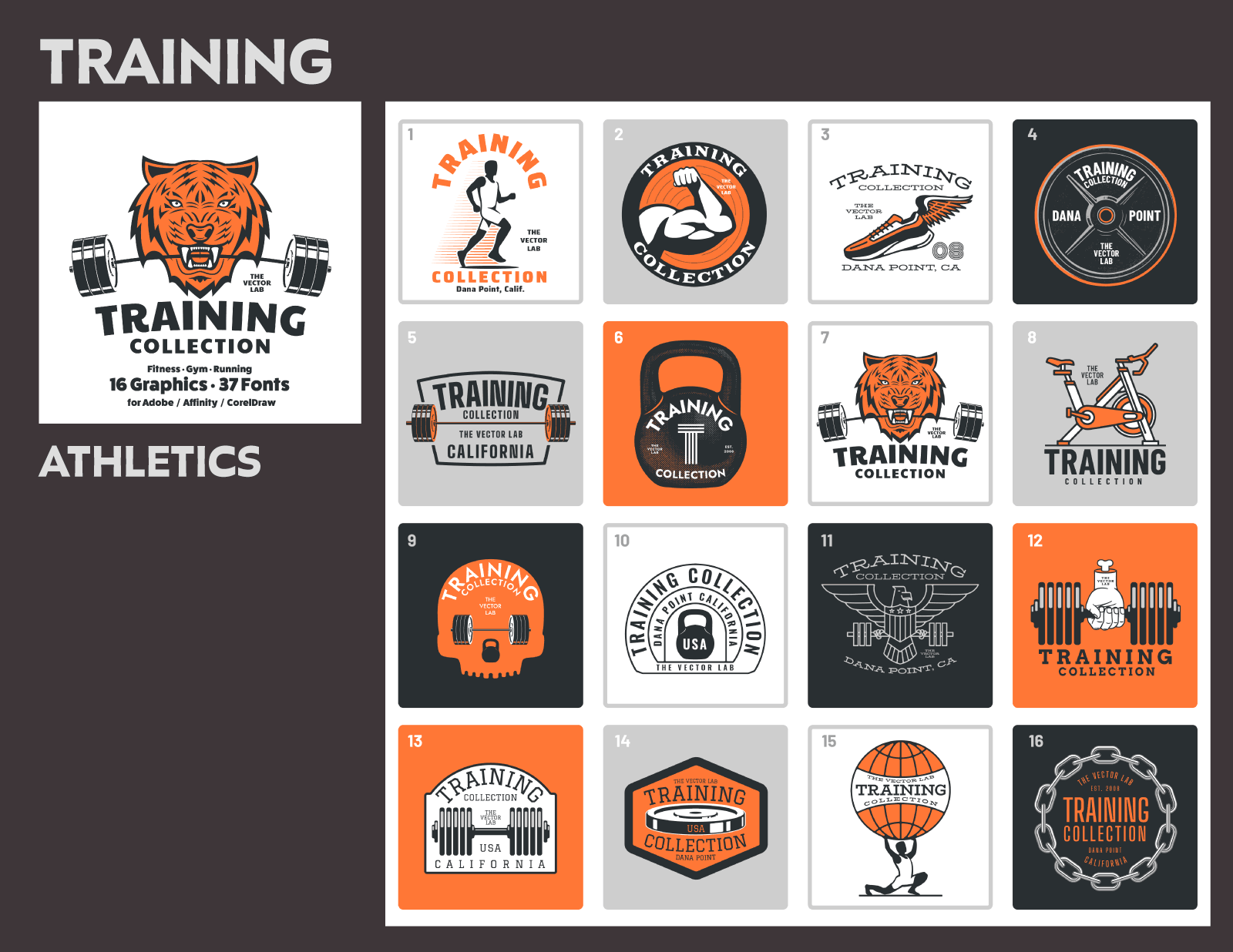 450+美式复古T恤印花图案矢量素材，PSD AI源文件 图片素材 sucaiwan.com