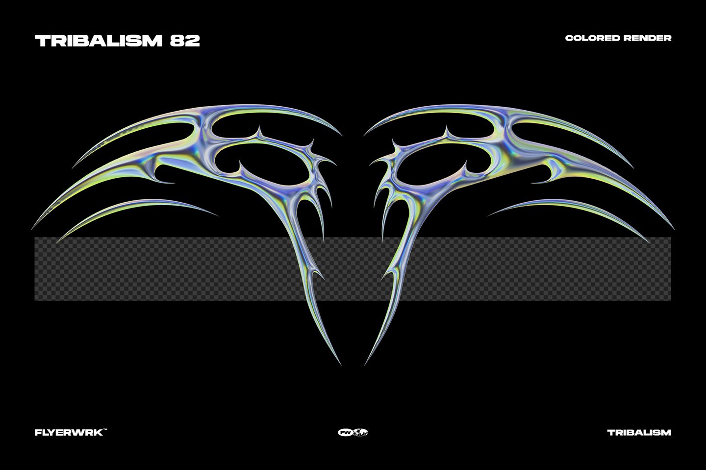 FLYERWRK 嘻哈潮流酸性小众镀铬镭射潮牌服饰图腾纹身艺术抽象图形素材合集 Tribalism Vector Shapes . 第7张-素材湾丨精选海外优质设计素材资源 FLYERWRK 嘻哈潮流酸性小众镀铬镭射潮牌服饰图腾纹身艺术抽象图形素材合集 Tribalism Vector Shapes . sucaiwan.com