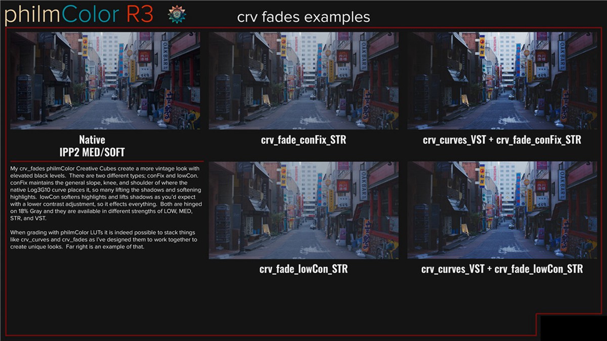 540个创意视觉大师电影后期调色LUT调色预设包 PhilmColor R3 插件预设 第4张-素材湾丨精选海外优质设计素材资源 540个创意视觉大师电影后期调色LUT调色预设包 PhilmColor R3 插件预设 sucaiwan.com