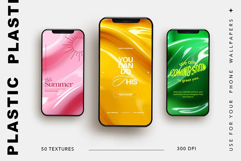 50张时尚彩色液态背景图片JPG 图片素材 sucaiwan.com