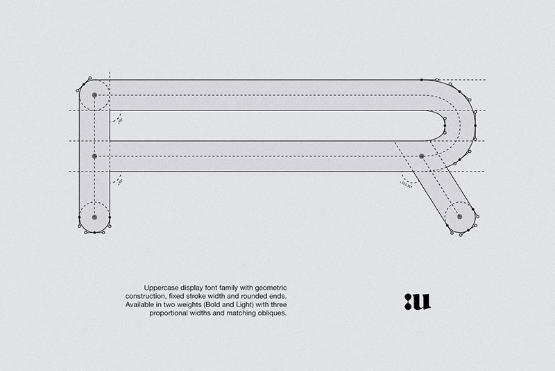 Vesper极简几何无衬线英文字体完整版 设计素材 sucaiwan.com