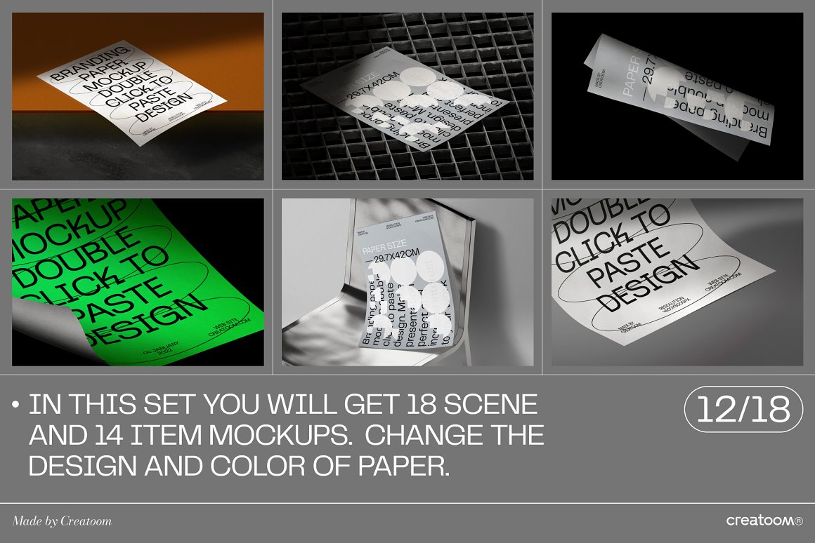 32个高级A4单页招贴传单海报设计作品贴图展示PS样机素材效果图 32 Poster & Paper mockups 样机素材 第9张-素材湾丨精选海外优质设计素材资源 32个高级A4单页招贴传单海报设计作品贴图展示PS样机素材效果图 32 Poster & Paper mockups 样机素材 sucaiwan.com