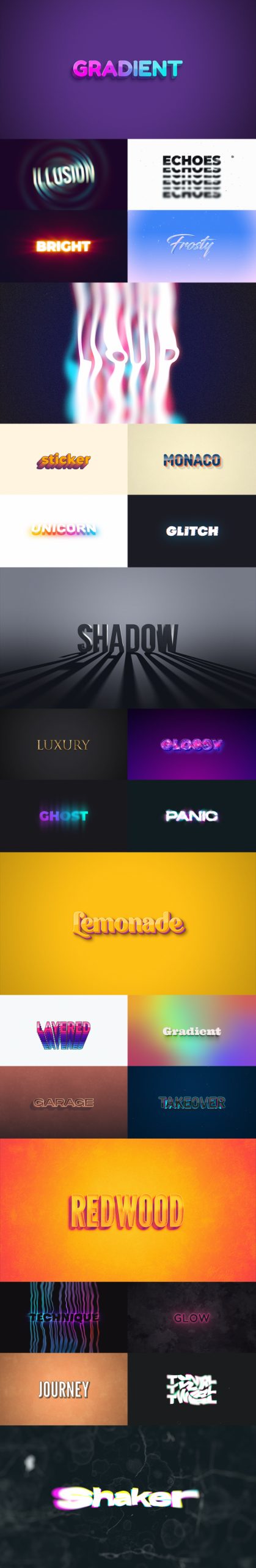 AE/PR模板：39款潮流液体融化流体扭曲音乐海报标题AE模板 Amazing Text Presets . sucaiwan.com