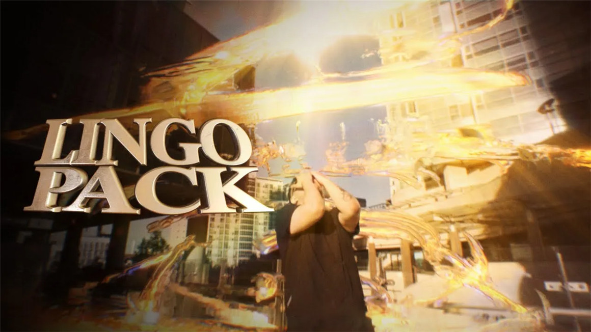 230个说唱风格画面摇晃运动模糊效果AE预设+叠加纹理+音效+LUT预设包 LINGO PACK . sucaiwan.com