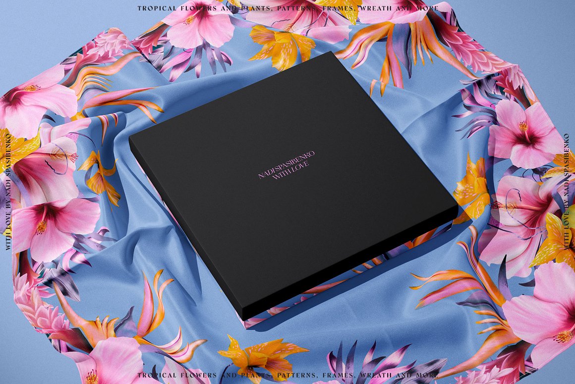 潮流复古宫廷热带花卉植物手绘插画拼贴图案纹样PNG免抠图片素材 Floral Tropical Vibe . 第6张-素材湾丨精选海外优质设计素材资源 潮流复古宫廷热带花卉植物手绘插画拼贴图案纹样PNG免抠图片素材 Floral Tropical Vibe . sucaiwan.com