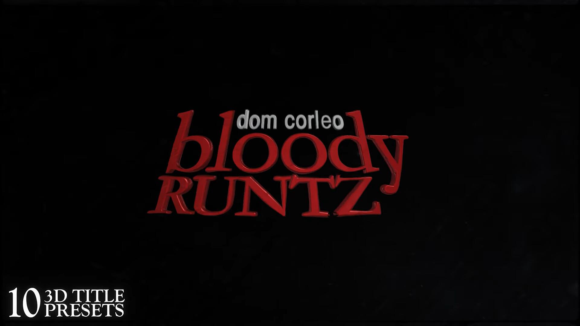 LINGO 潮流嘻哈风格音乐视频MV制作3D文字标题预设包 LINGO – 3D MUSIC VIDEO TITLE PACK . sucaiwan.com