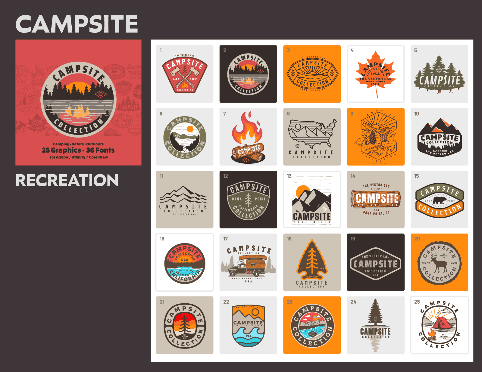 450+美式复古T恤印花图案矢量素材，PSD AI源文件 图片素材 sucaiwan.com