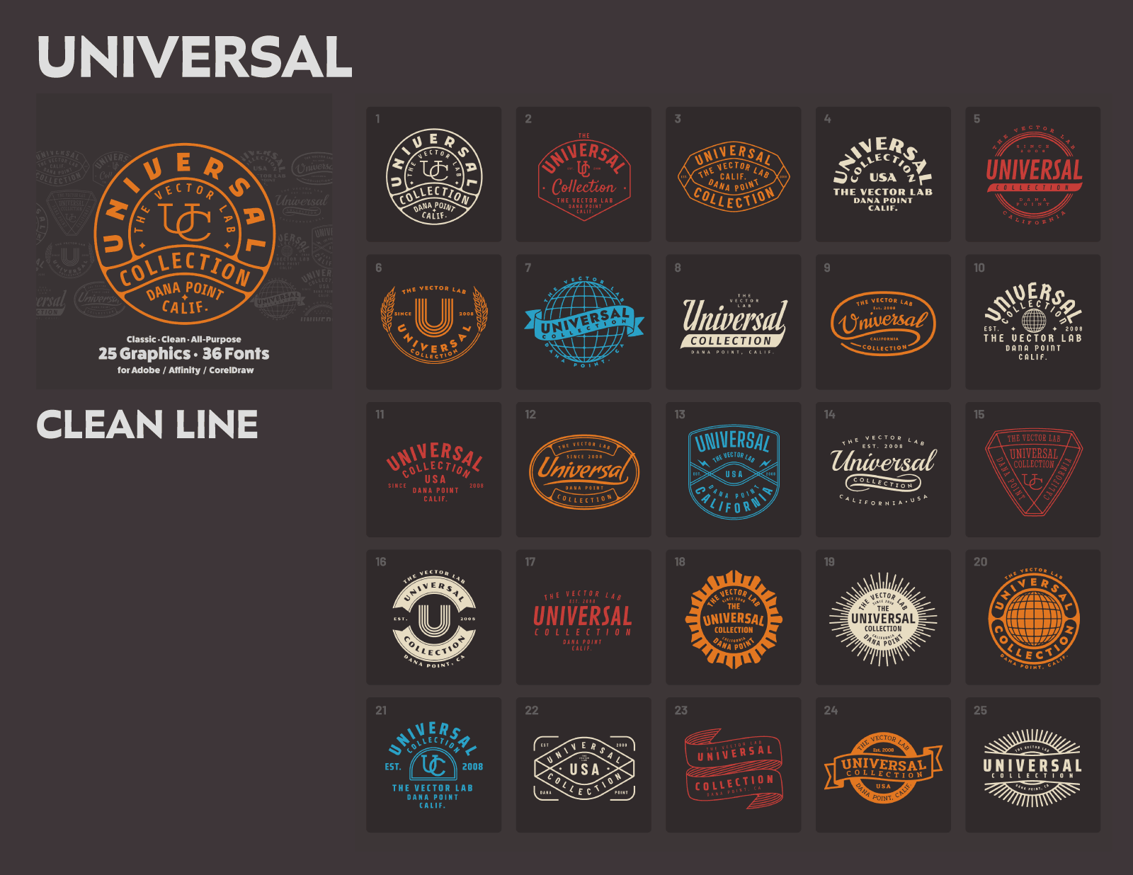 450+美式复古T恤印花图案矢量素材，PSD AI源文件 图片素材 sucaiwan.com