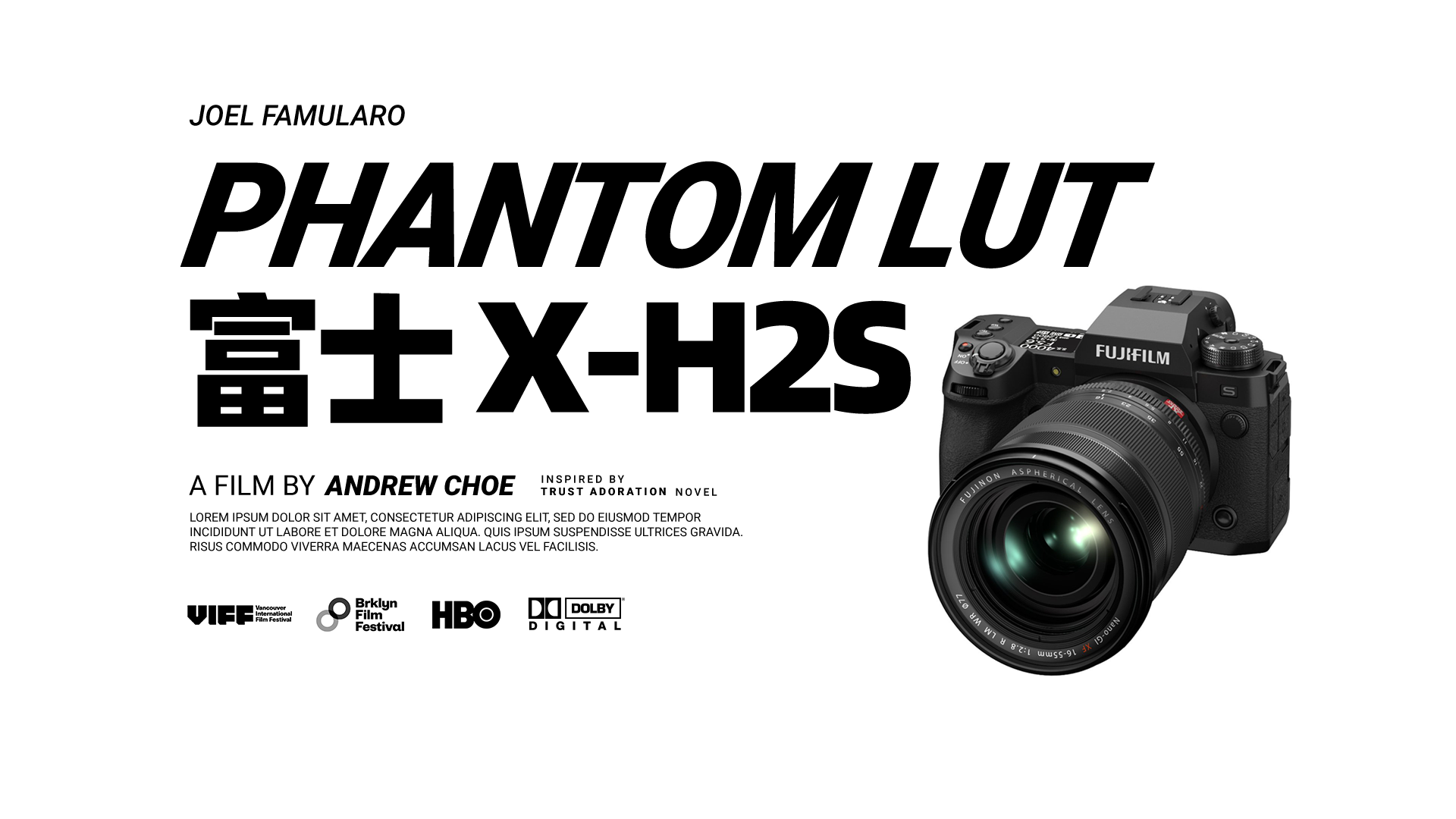 PHANTOM LUTS 富士Flog2转阿莱色彩/电影胶片模拟LUT调色预设 PHANTOM LUTS For FUJIFILM X-H2S Flog2 . 第1张-素材湾丨精选海外优质设计素材资源 PHANTOM LUTS 富士Flog2转阿莱色彩/电影胶片模拟LUT调色预设 PHANTOM LUTS For FUJIFILM X-H2S Flog2 . sucaiwan.com