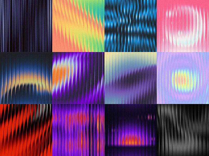 126张半透明玻璃酸性渐变背景图JPG 图片素材 sucaiwan.com