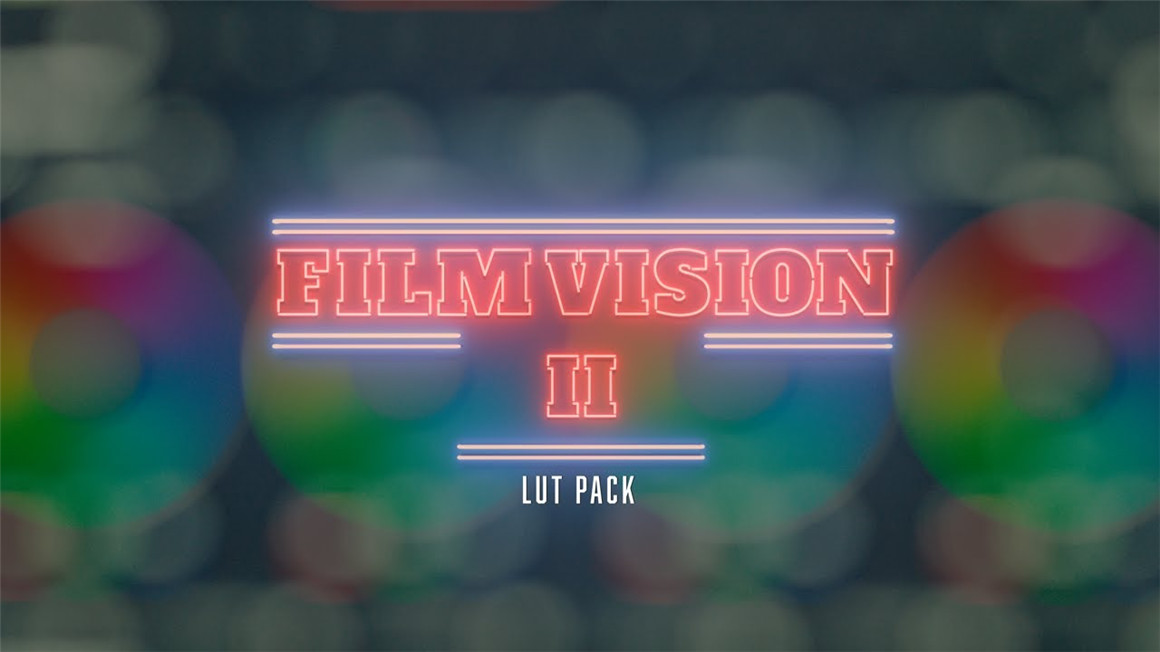SERR FilmVision V2 LUT Pack 复古8mm/16mm/35mm胶片模拟仿真商业级颜色分级预设包 . sucaiwan.com