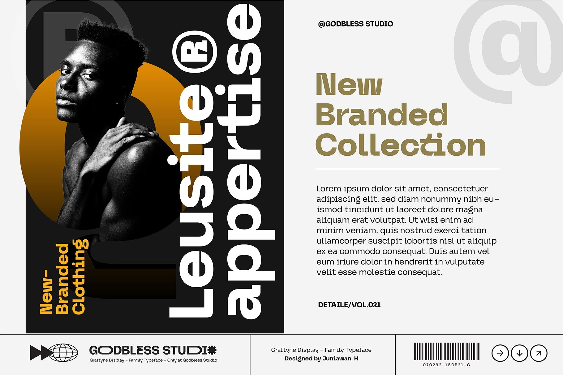 Graftyne现代感可变英文字体 设计素材 sucaiwan.com