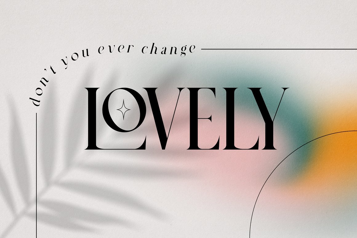 复古女性化现代时尚经典海报杂志标题LOGO设计衬线英文字体安装包 ORUGUITAS | Modern Serif Font 设计素材 sucaiwan.com