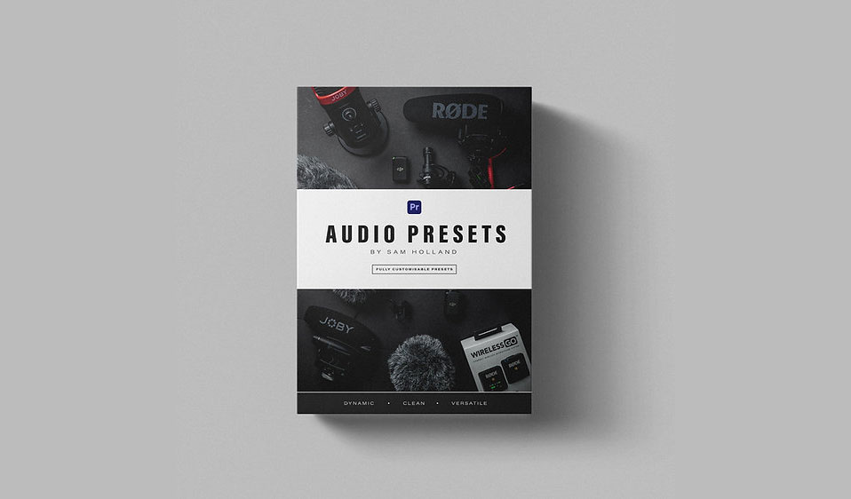 PR预设:20多个专业级麦克风声音音频效果优化调整预设 AUDIO PRESETS MASTER BUNDLE PREMIERE PRO . 第1张-素材湾丨精选海外优质设计素材资源 PR预设:20多个专业级麦克风声音音频效果优化调整预设 AUDIO PRESETS MASTER BUNDLE PREMIERE PRO . sucaiwan.com