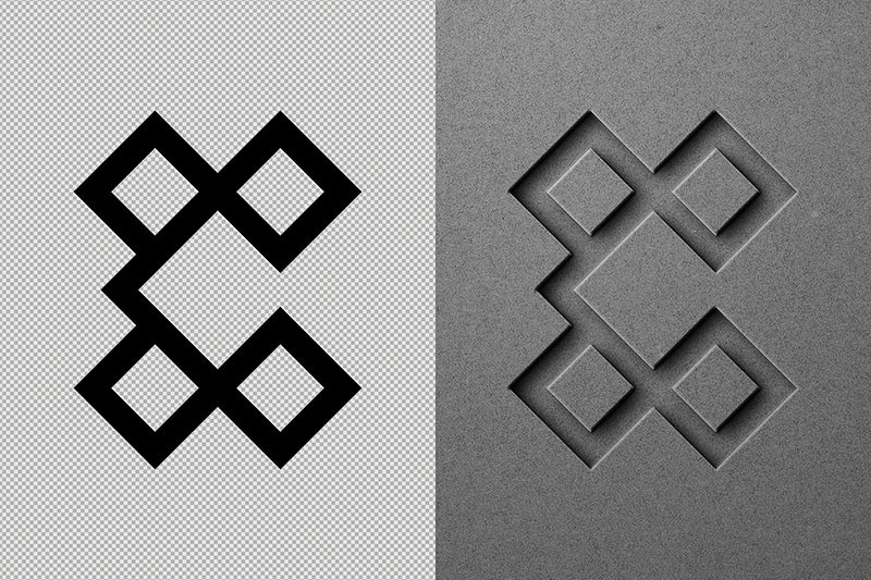 凹凸质感文字效果图层样式PSD 插件预设 sucaiwan.com