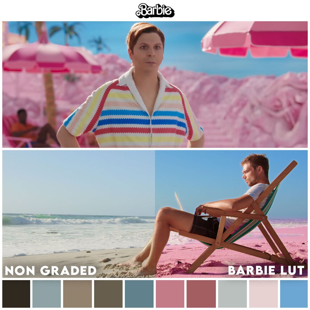 粉色甜心多巴胺芭比粉LUT调色预设 Movie LUTs - Barbie 插件预设 sucaiwan.com