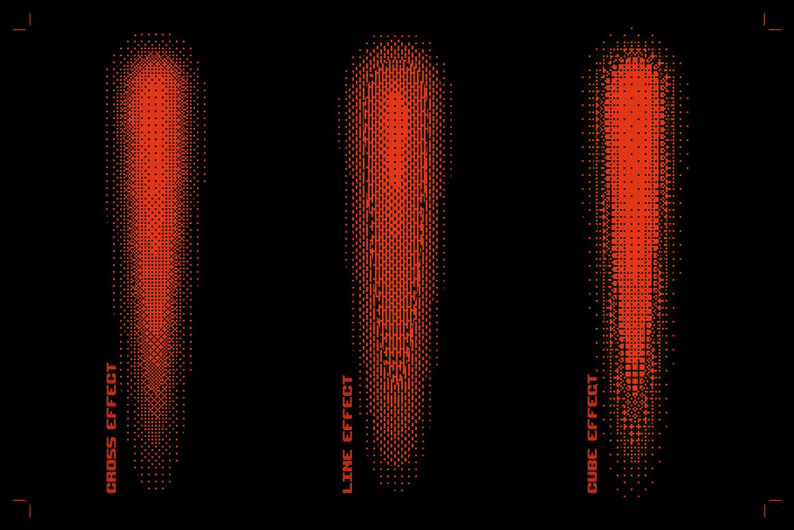 复古半色调像素8位图抖动信号失真PSD特效样机 Pxl Bitmap – Photoshop Effect 样机素材 sucaiwan.com