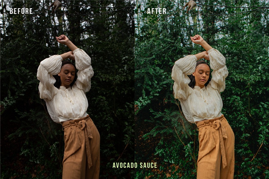 复古胶片模拟颗粒人像风格电影美学效果LR调色预设 Melior Studio - The Sauces Lightroom Preset Pack 插件预设 第8张-素材湾丨精选海外优质设计素材资源 复古胶片模拟颗粒人像风格电影美学效果LR调色预设 Melior Studio - The Sauces Lightroom Preset Pack 插件预设 sucaiwan.com