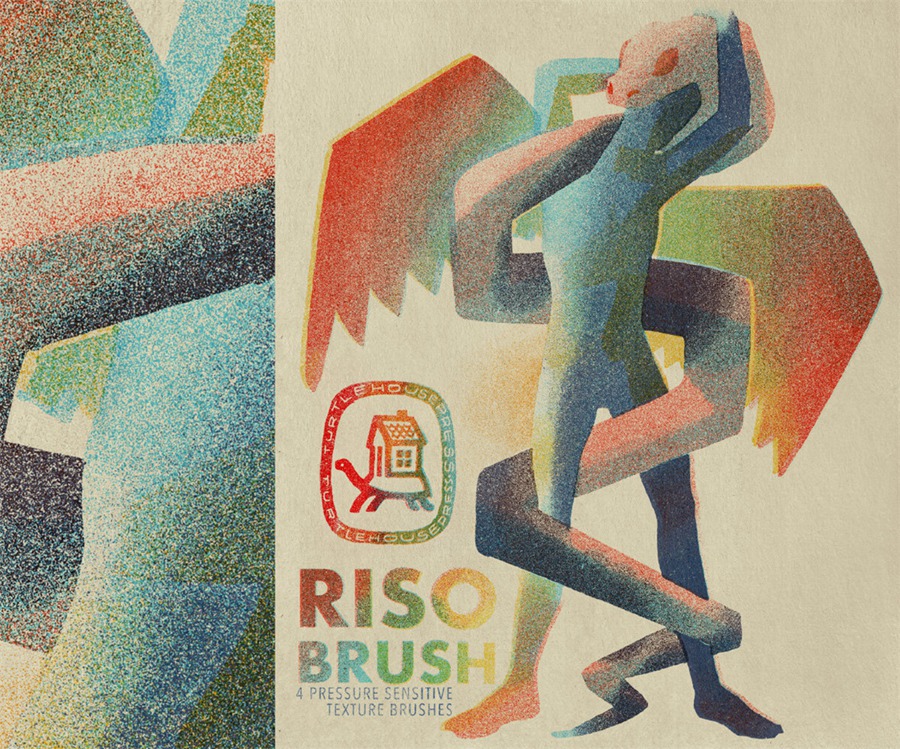 Procreate笔刷:新潮涂鸦记号线条笔墨水笔插画艺术绘画效果笔刷素材包 TurtleHousePress – Procreate Zine Brush Pack 笔刷资源 第3张-素材湾丨精选海外优质设计素材资源 Procreate笔刷:新潮涂鸦记号线条笔墨水笔插画艺术绘画效果笔刷素材包 TurtleHousePress – Procreate Zine Brush Pack 笔刷资源 sucaiwan.com