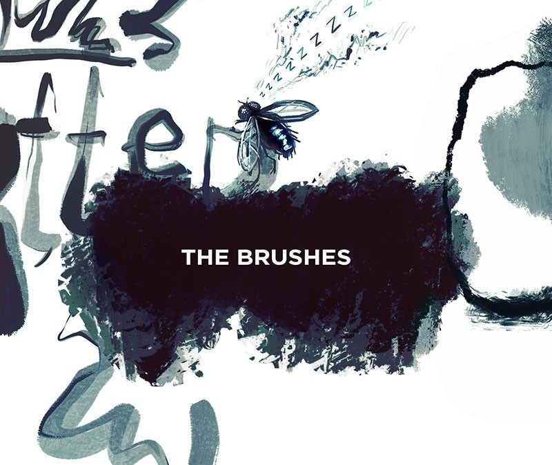 Procreate专业墨水画笔套装 笔刷资源 sucaiwan.com