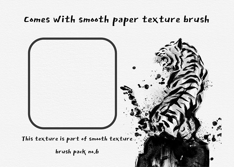 Procreate日式水墨效果笔刷套装 笔刷资源 sucaiwan.com