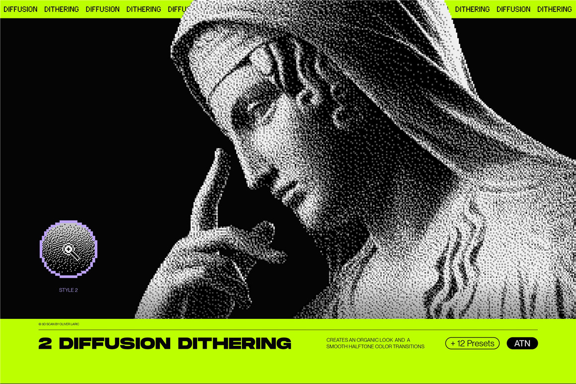 新潮复古像素美感8位半色调抖动毛刺像素化显示效果PS动作 Samolevsky – Bitmap LAB – pixel halftone action 插件预设 第15张-素材湾丨精选海外优质设计素材资源 新潮复古像素美感8位半色调抖动毛刺像素化显示效果PS动作 Samolevsky – Bitmap LAB – pixel halftone action 插件预设 sucaiwan.com