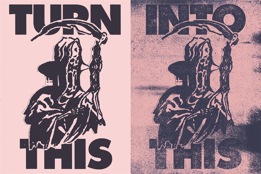 TGTS 潮流复古做旧影印碳粉纸张喷墨纹理PSD设计样机模板素材 Sampler . 第5张-素材湾丨精选海外优质设计素材资源 TGTS 潮流复古做旧影印碳粉纸张喷墨纹理PSD设计样机模板素材 Sampler . sucaiwan.com