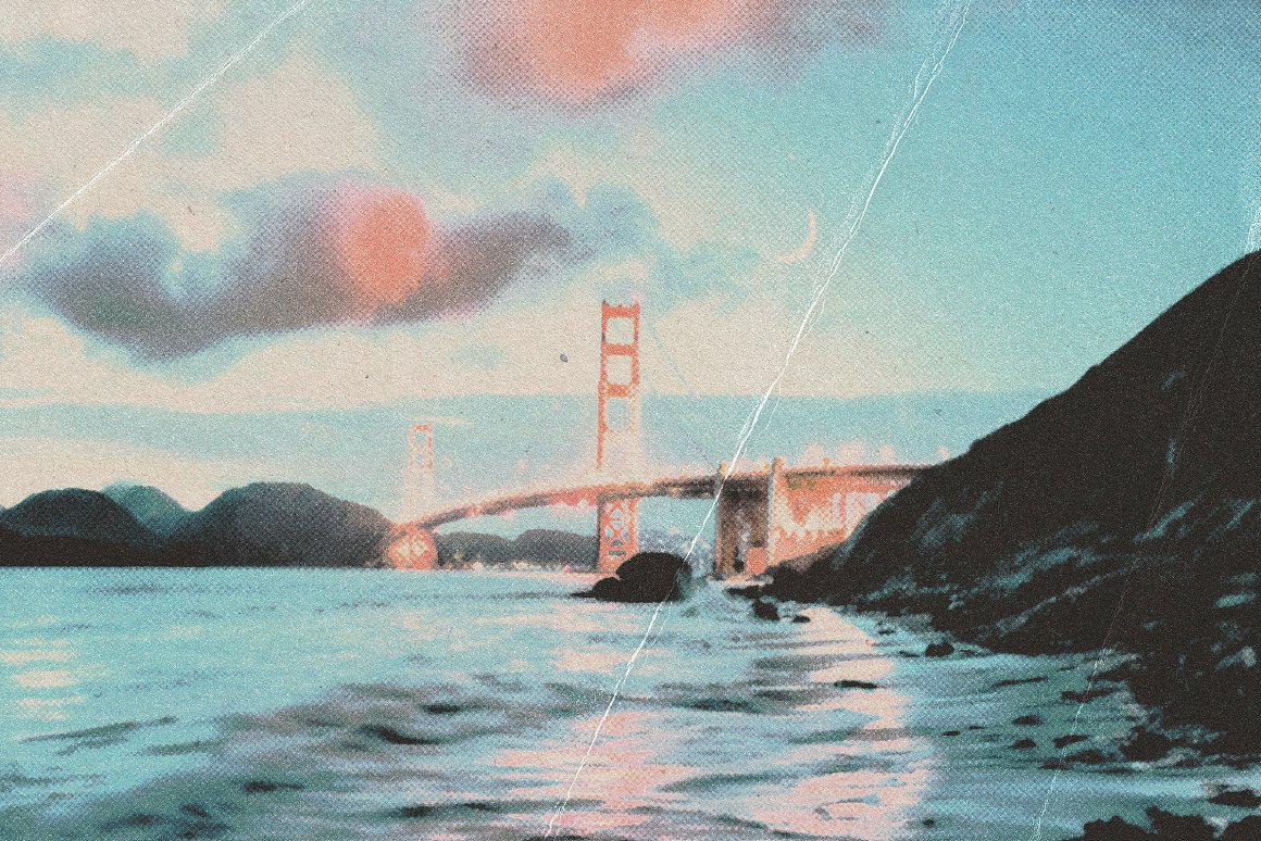 复古做旧折痕半调纹理老式照片效果PS修图特效样机模板 Crumpled Paper Sheets Photo Effect . 第2张-素材湾丨精选海外优质设计素材资源 复古做旧折痕半调纹理老式照片效果PS修图特效样机模板 Crumpled Paper Sheets Photo Effect . sucaiwan.com