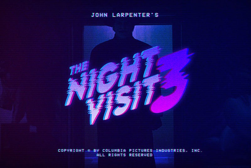 No Signal故障效果英文字体 设计素材 sucaiwan.com