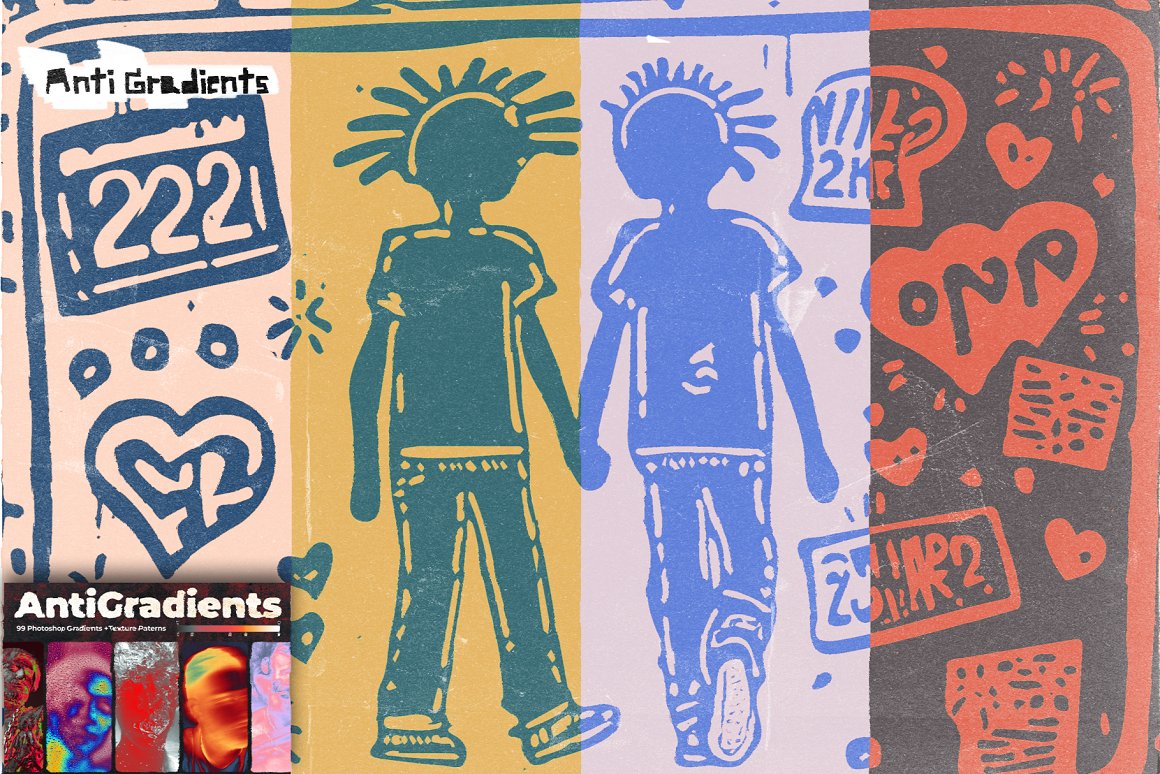 复古街头涂鸦艺术Y2K反设计叛逆手绘钢笔插画插图AI矢量设计套装 Anti-Drawings Vol. 3 x286 Vectors 图片素材 第3张-素材湾丨精选海外优质设计素材资源 复古街头涂鸦艺术Y2K反设计叛逆手绘钢笔插画插图AI矢量设计套装 Anti-Drawings Vol. 3 x286 Vectors 图片素材 sucaiwan.com