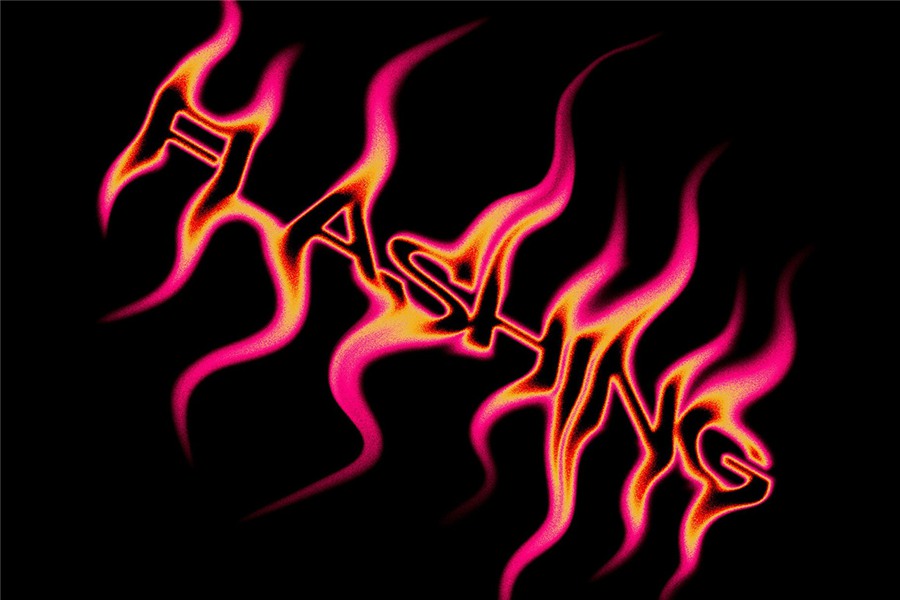 新潮复古迷幻视觉酸性液体艺术音乐海报封面融化文字效果 LIQUID TEXT EFFECTS VOL.2 . sucaiwan.com
