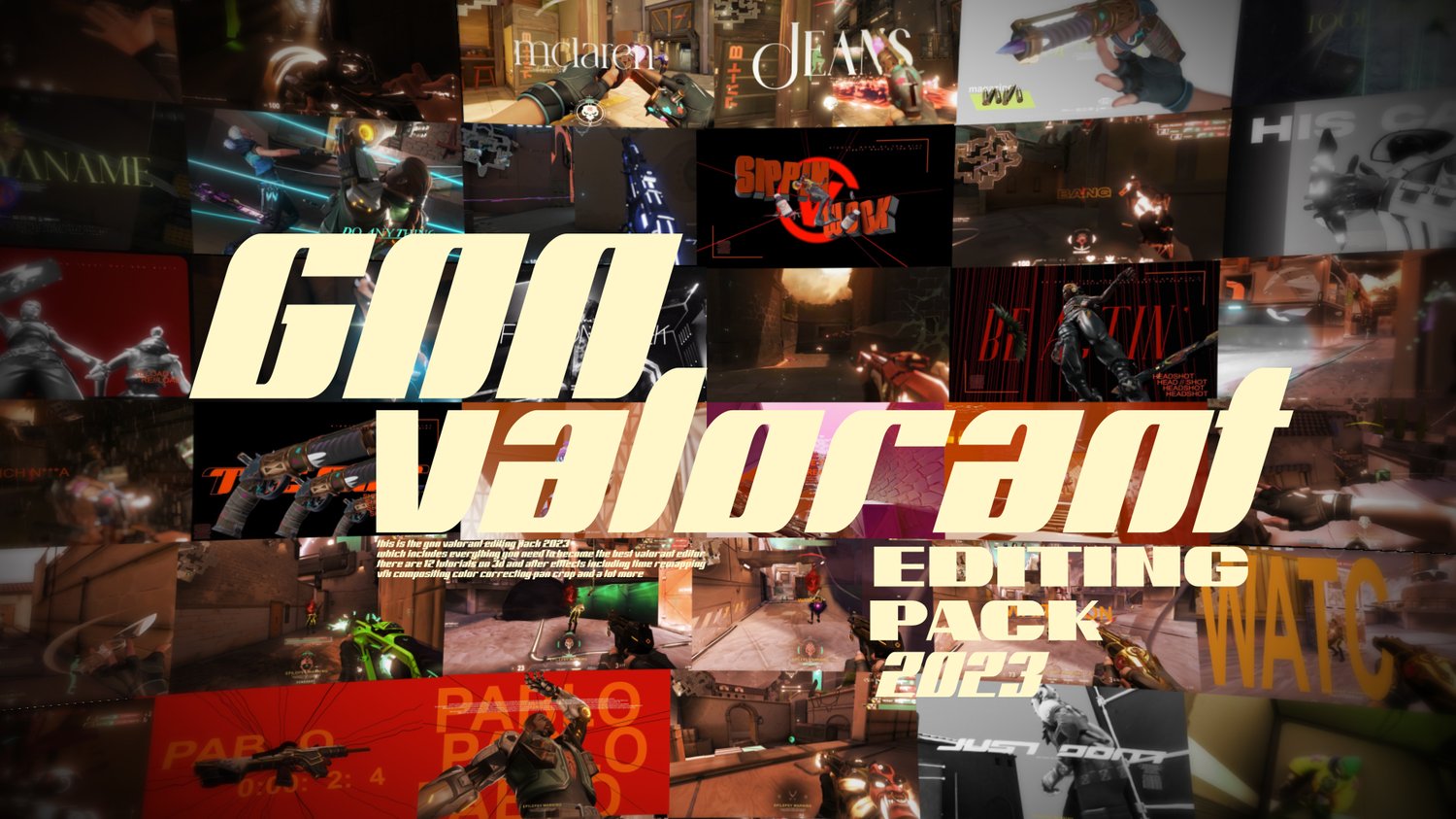 嘻哈风格画面裁剪重映射游戏转场视频剪辑包 Gnn valorant editing pack (deluxe edition) . 第1张-素材湾丨精选海外优质设计素材资源 嘻哈风格画面裁剪重映射游戏转场视频剪辑包 Gnn valorant editing pack (deluxe edition) . sucaiwan.com