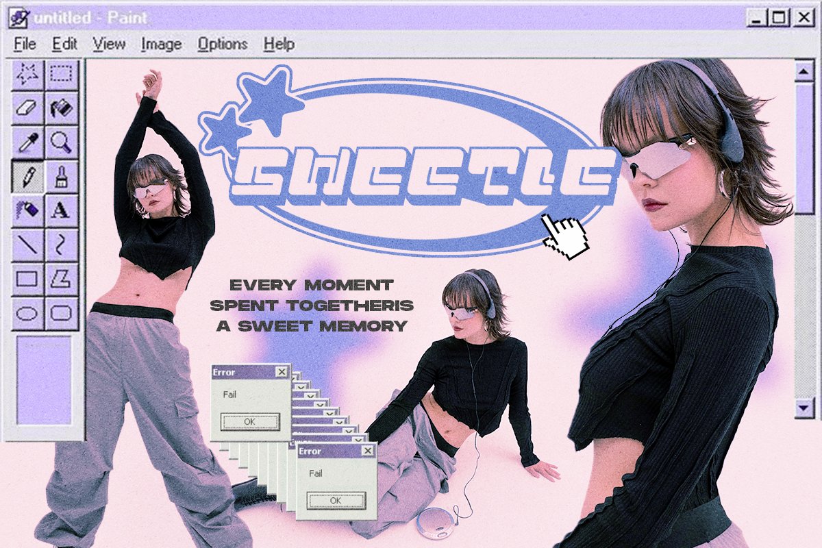 英文字体：千禧Y2K赛博未来科幻科技几何抽象logo标题排版无衬线装饰英文字体 设计素材 sucaiwan.com