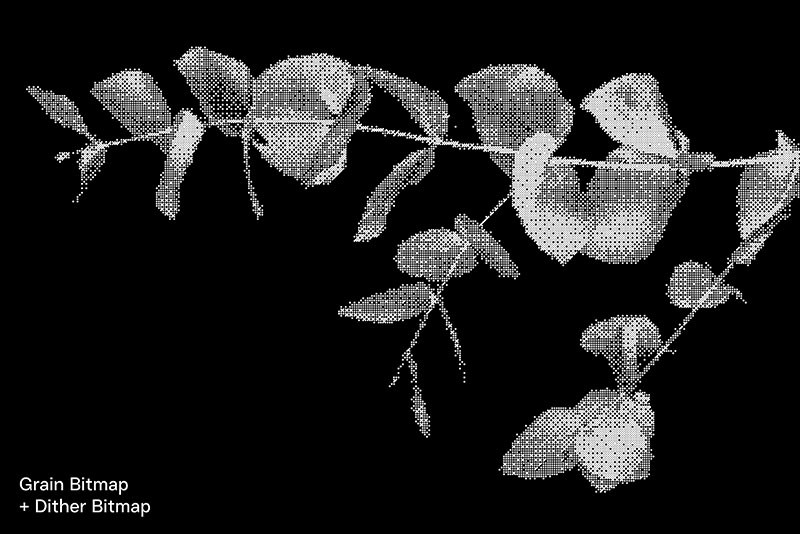 潮流复古位图点阵像素半调颗粒效果PS动作 插件预设 sucaiwan.com