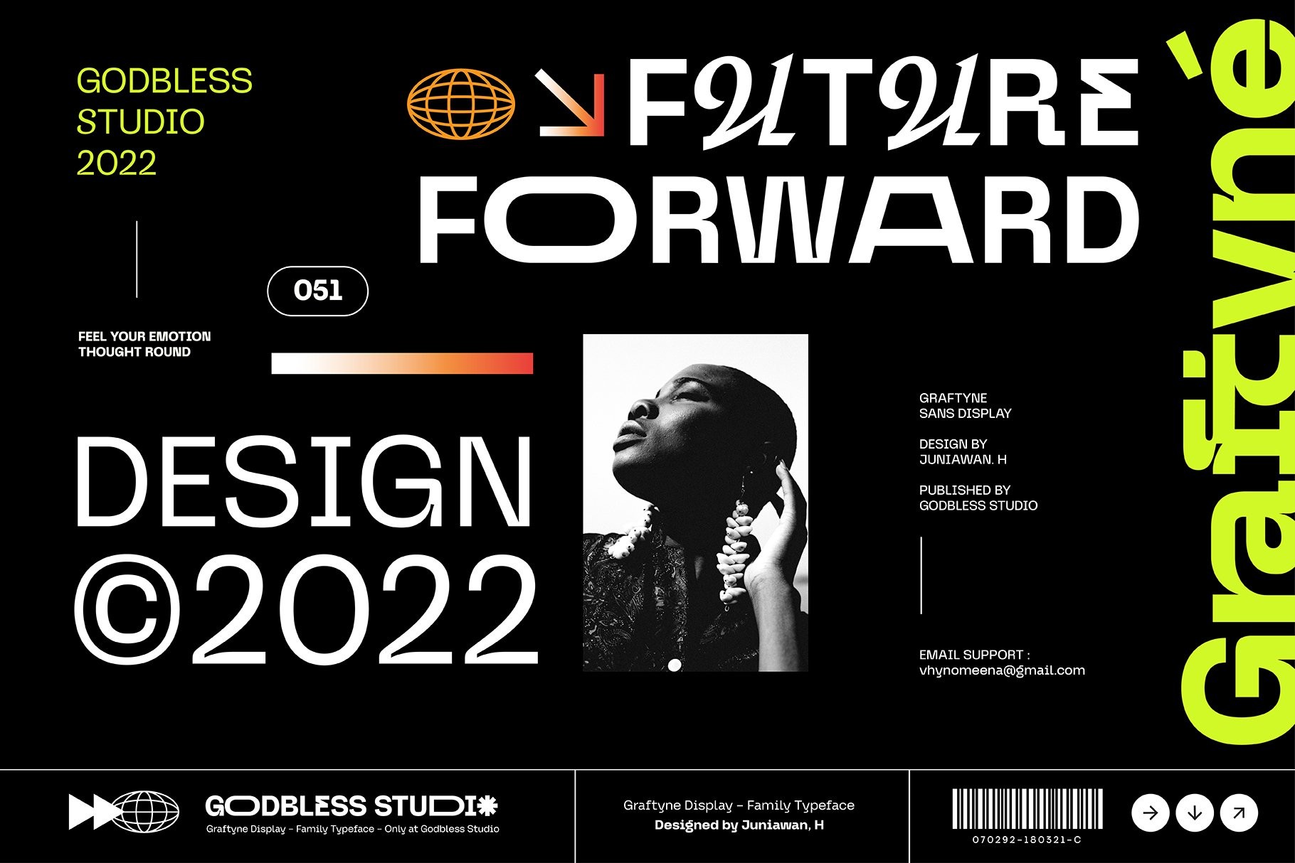 Graftyne现代感可变英文字体 设计素材 sucaiwan.com