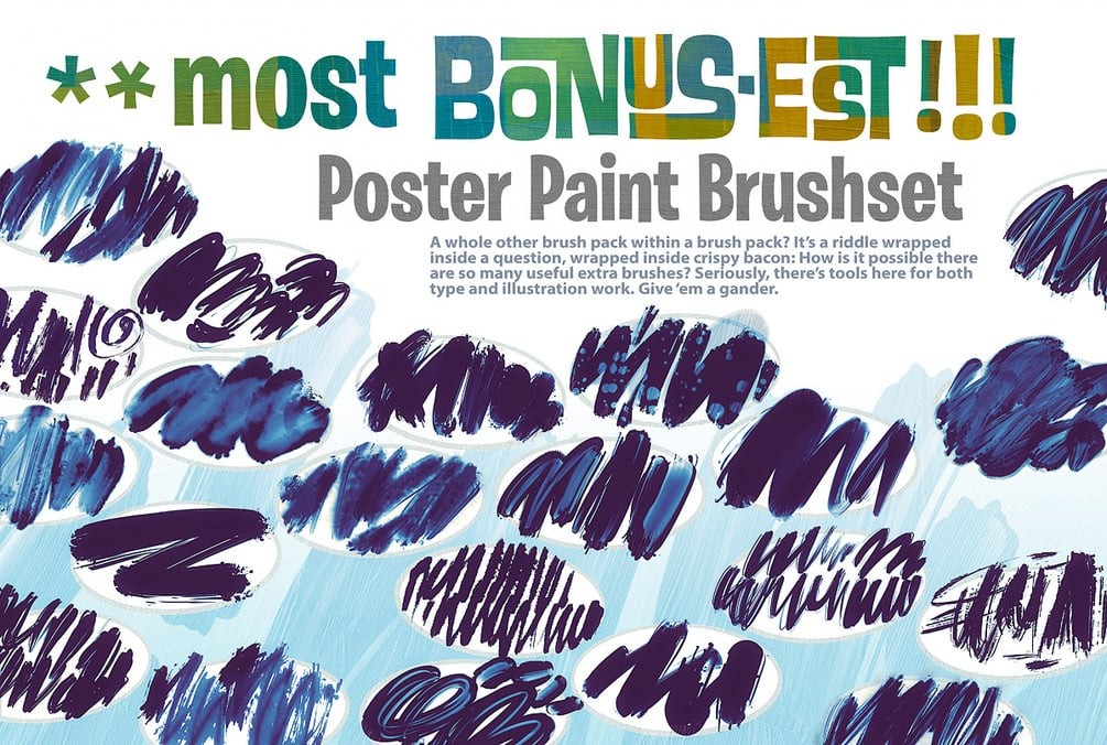 300+Procreate油画笔刷套装 笔刷资源 sucaiwan.com