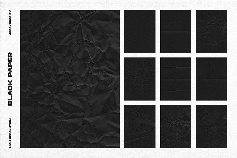 30张高清褶皱纸张纹理图片素材JPG 图片素材 sucaiwan.com